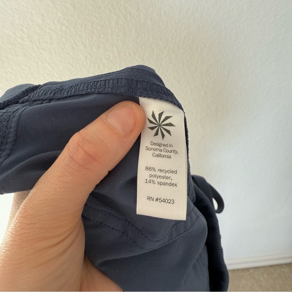 Athleta Navy Blue Jogger Pants Size 4 - Picture 5 of 6